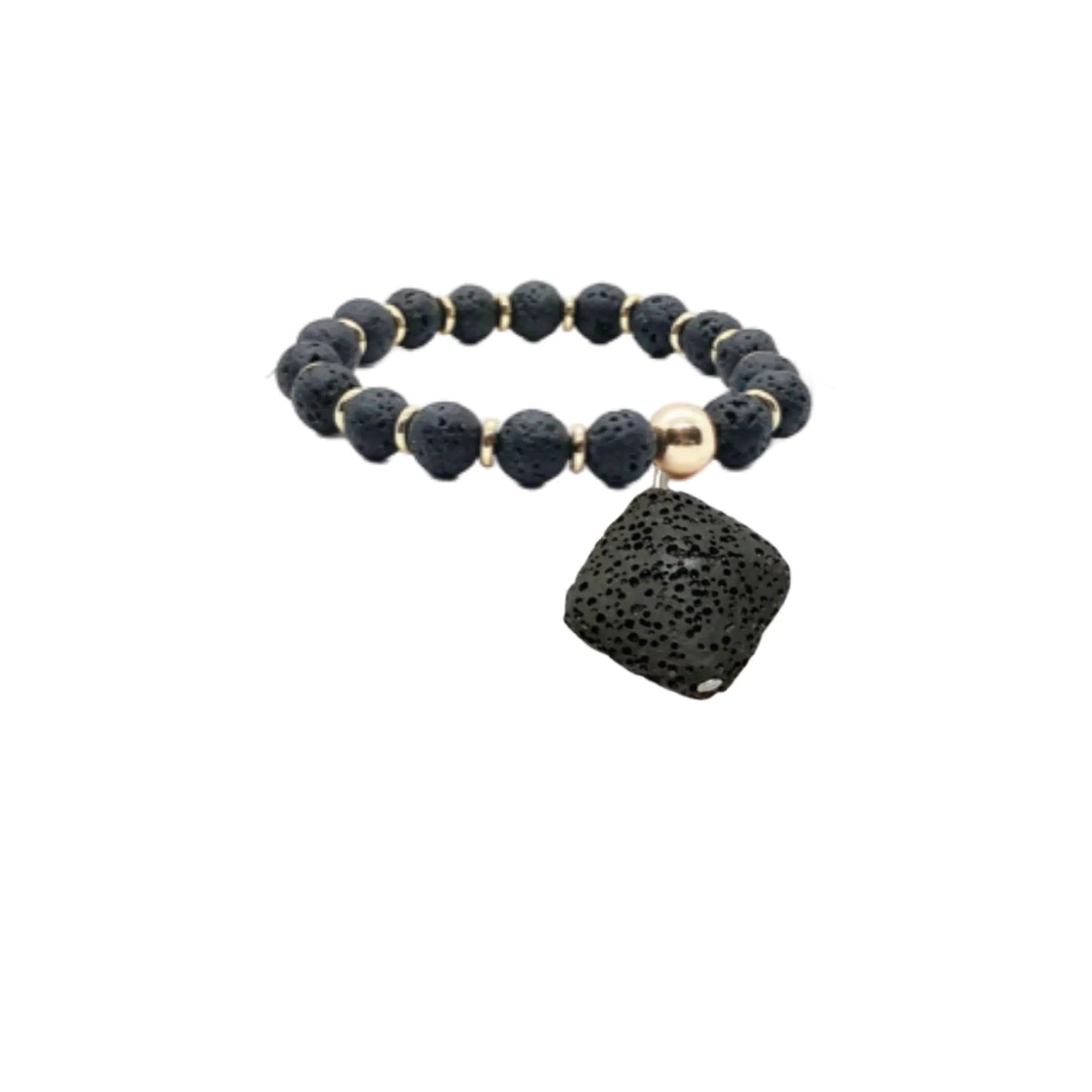 The Black Volcanic Diffuser Charm - Your Pet Connection