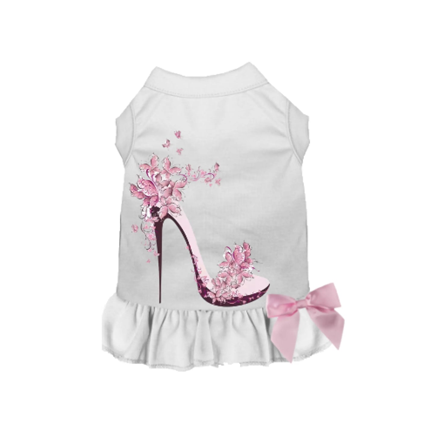 Bark Fifth Avenue Ruffle Bottom Dog Dress