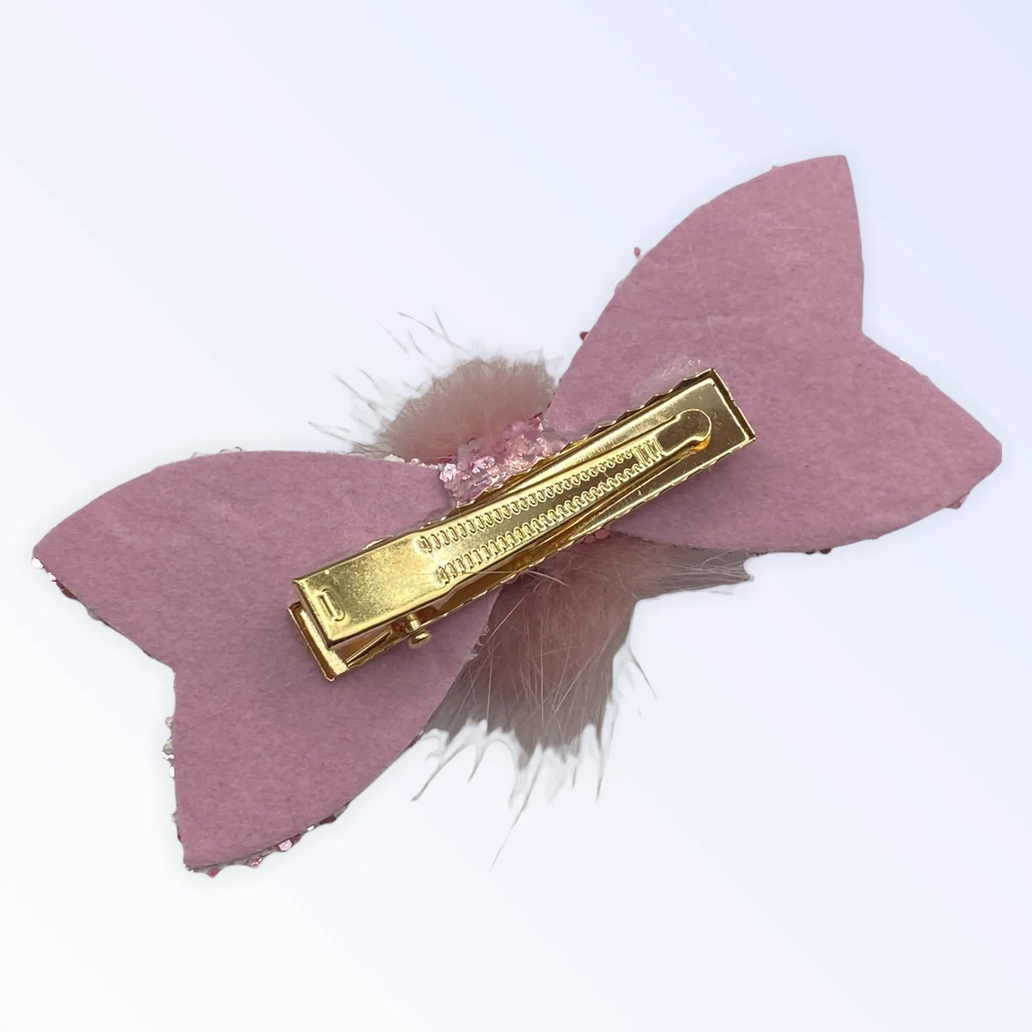 Bark Fifth Avenue Mink Pom-Pom Pet Bow