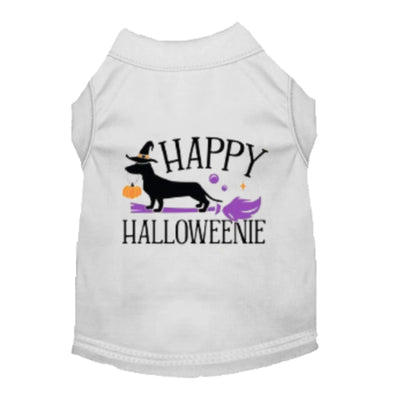 Happy Halloweenie Dog Tee - Your Pet Connection