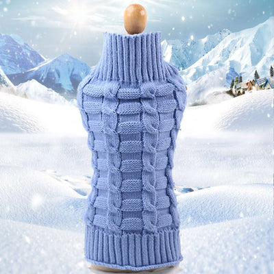 Cashmere Twisted Rope Pet Sweater - Your Pet Connection