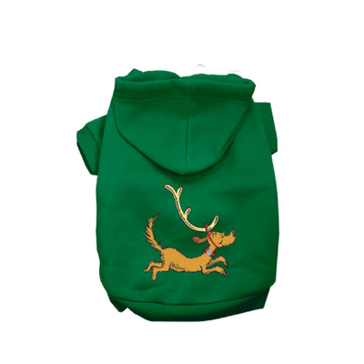 Bark Fifth Avenue Max's Festive Dog Hoodie