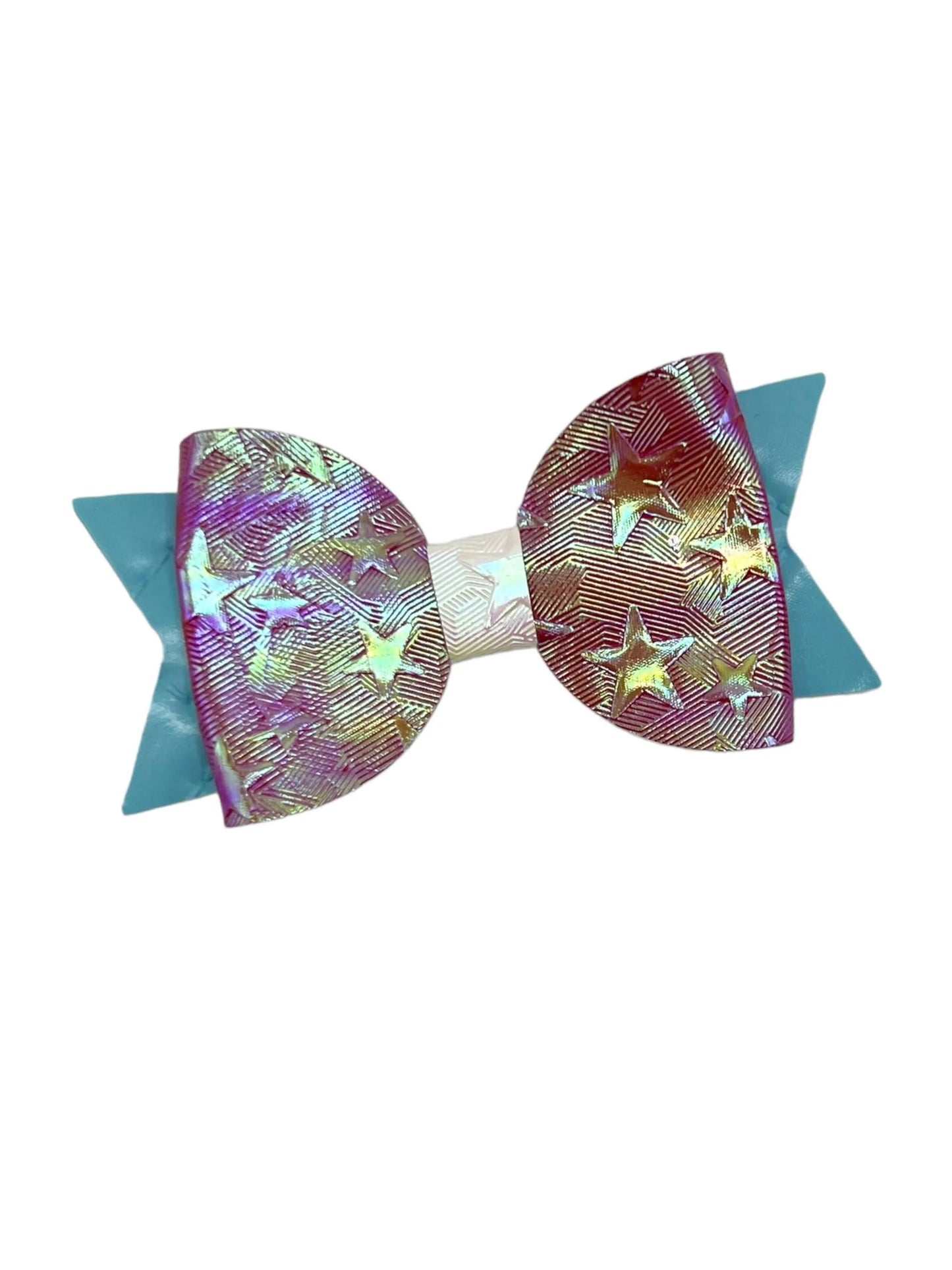 Patriotic Glam Iridescent Dog Hair Bows - Your Pet Connection