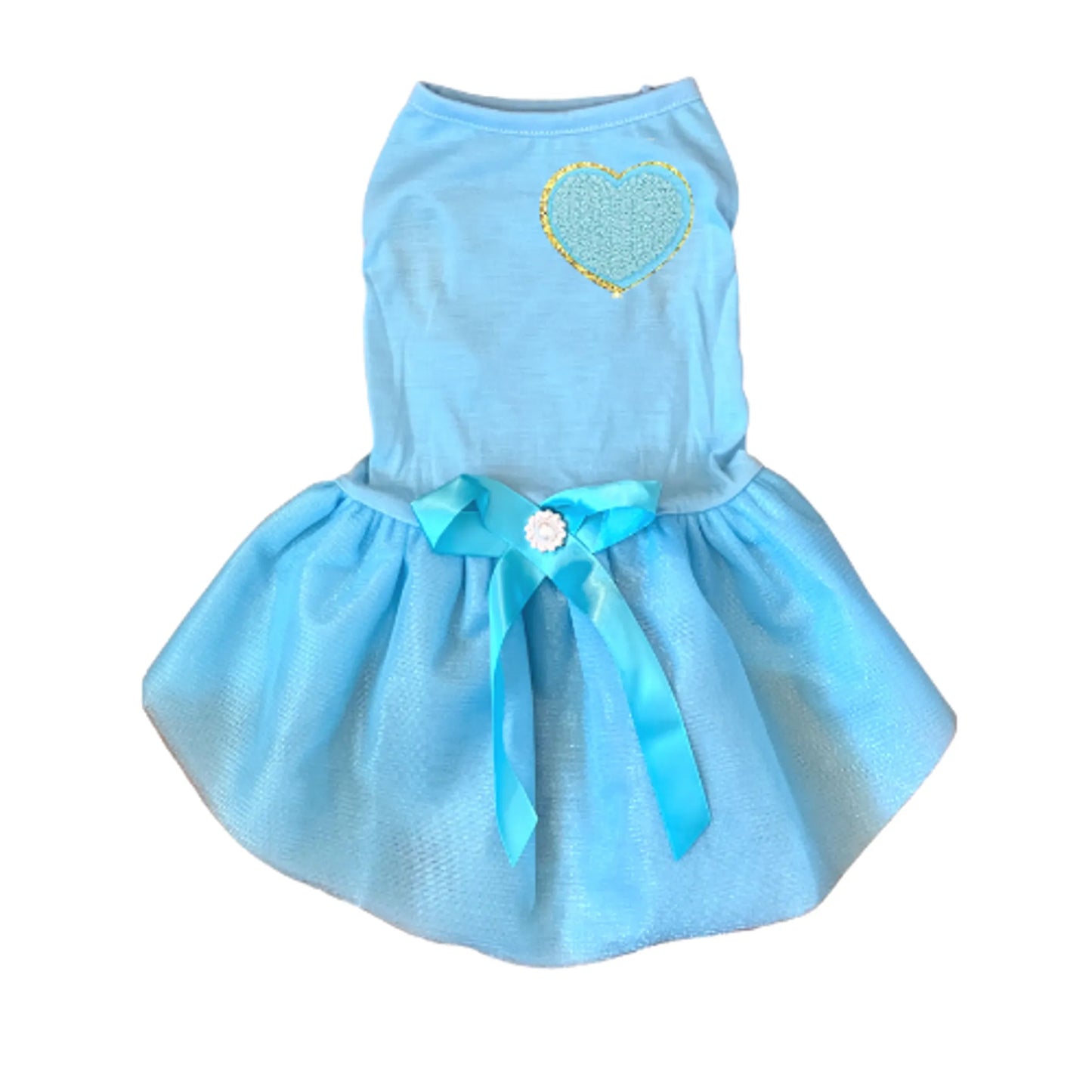 Chenille Heart Dress - Your Pet Connection