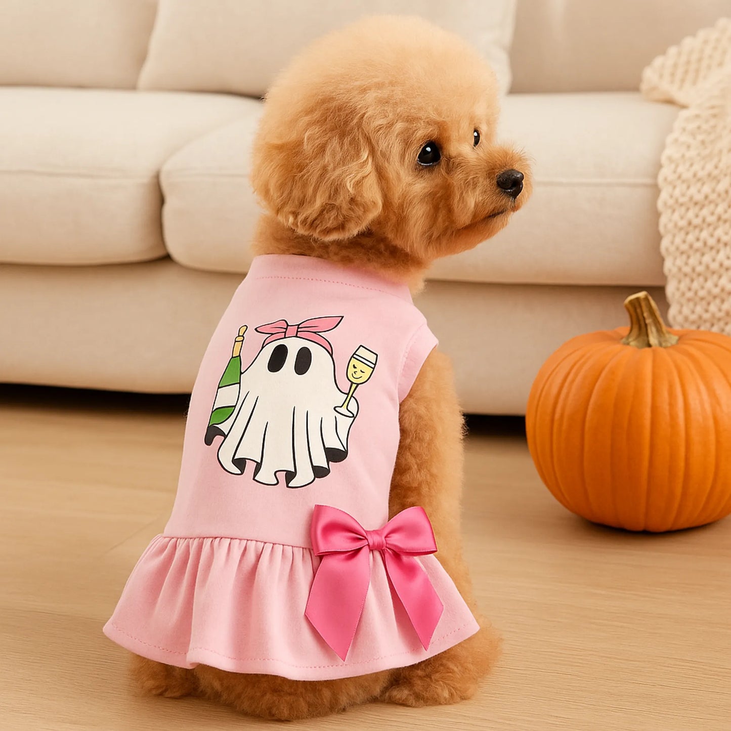 Bark Fifth Avenue Boo Bash Dress For Dogs