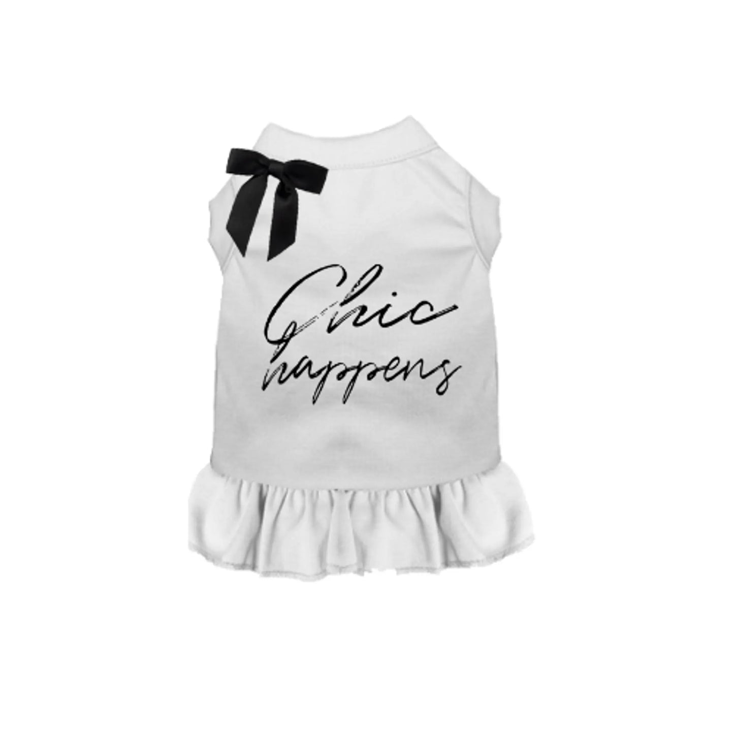 Chic Happens- Dog Dress - Your Pet Connection