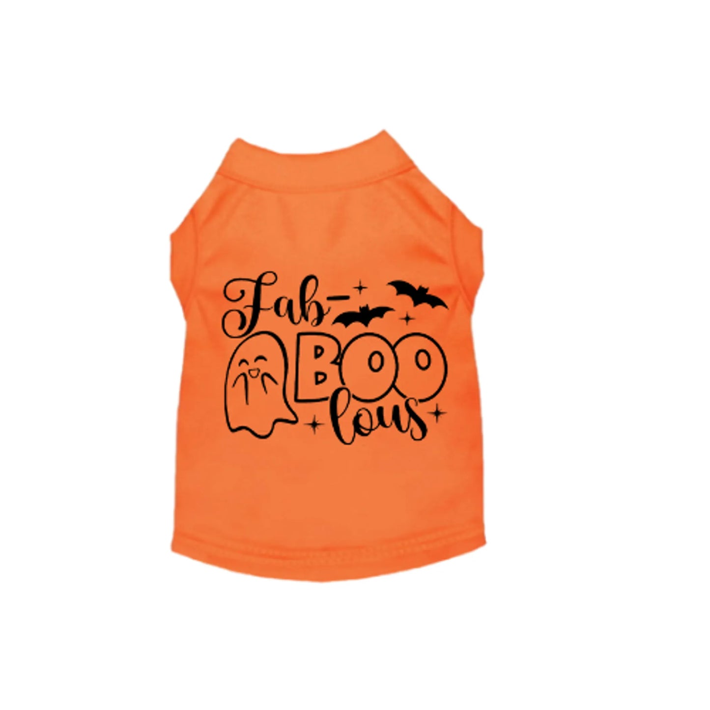 Fab-BOO-lous Ghost- Dog Shirt - Your Pet Connection