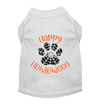 Happy Howloween Paw Print Tee
