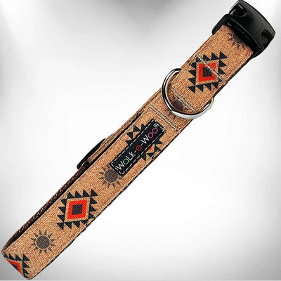 Walk-e-Woo Southwestern Nylon Dog Collar