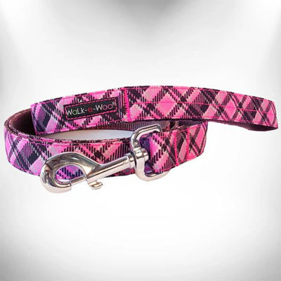Walk-e-Woo Stylish Plaid Dog Lead