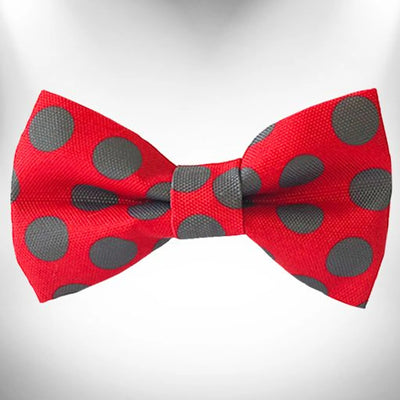 Walk-e-Woo Red Polka Dot Dog Collar XS to L