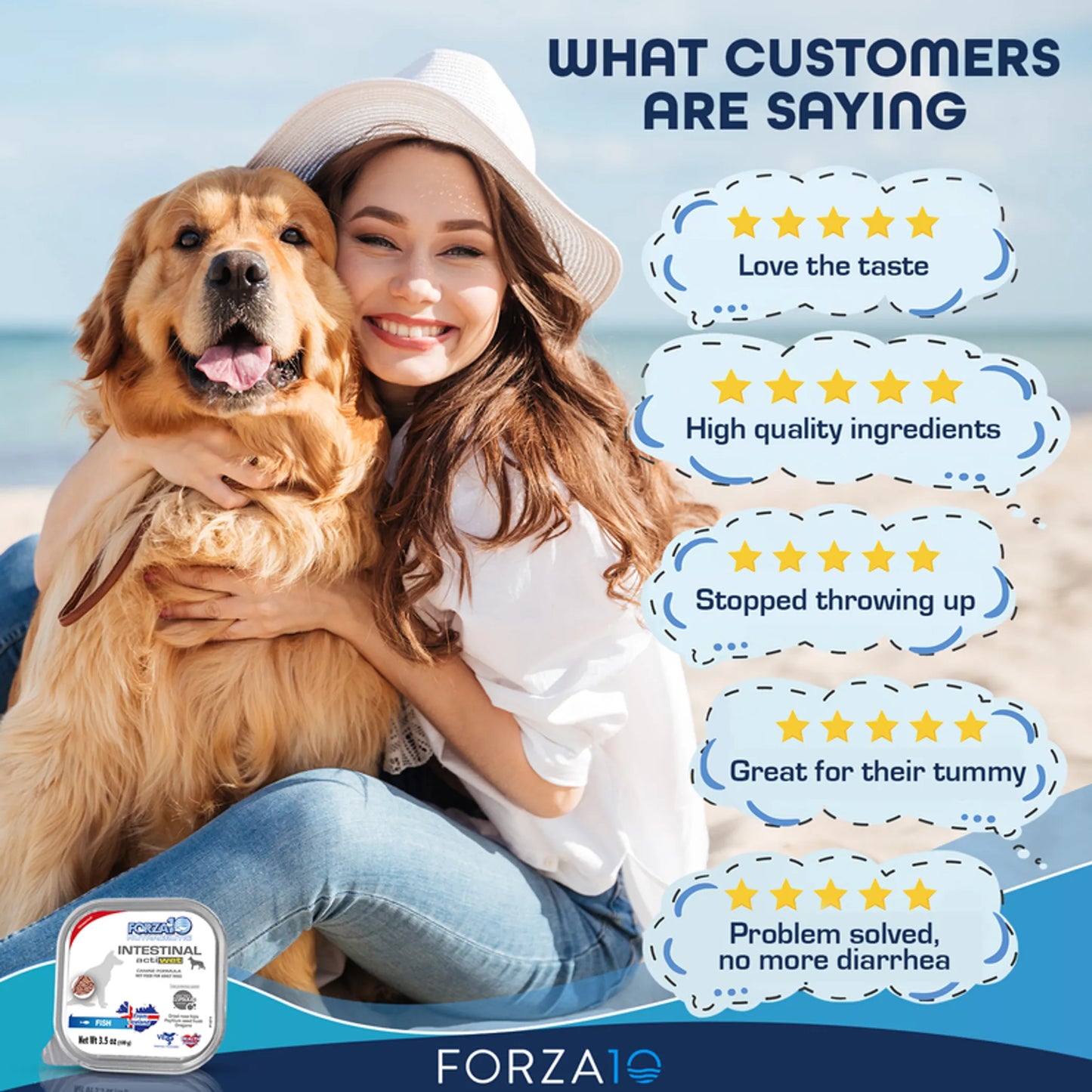 Forza10 Actiwet Intestinal Support Icelandic Fish Recipe Canned Dog Food - Your Pet Connection