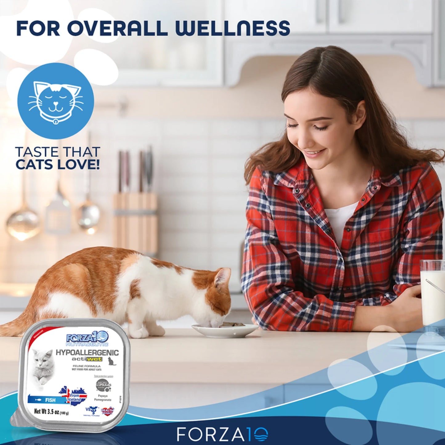 Forza10 Actiwet Hypoallergenic Icelandic Fish Recipe Canned Cat Food - Your Pet Connection