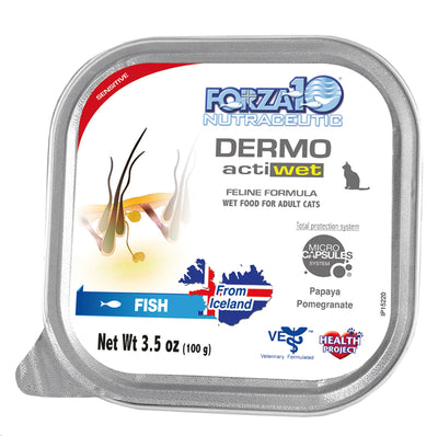 Forza10 ActiWet Dermo Support Icelandic Fish Recipe Canned Cat Food - Your Pet Connection