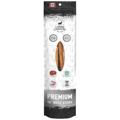 Pure Pals Premium Bully Sticks 12 inches