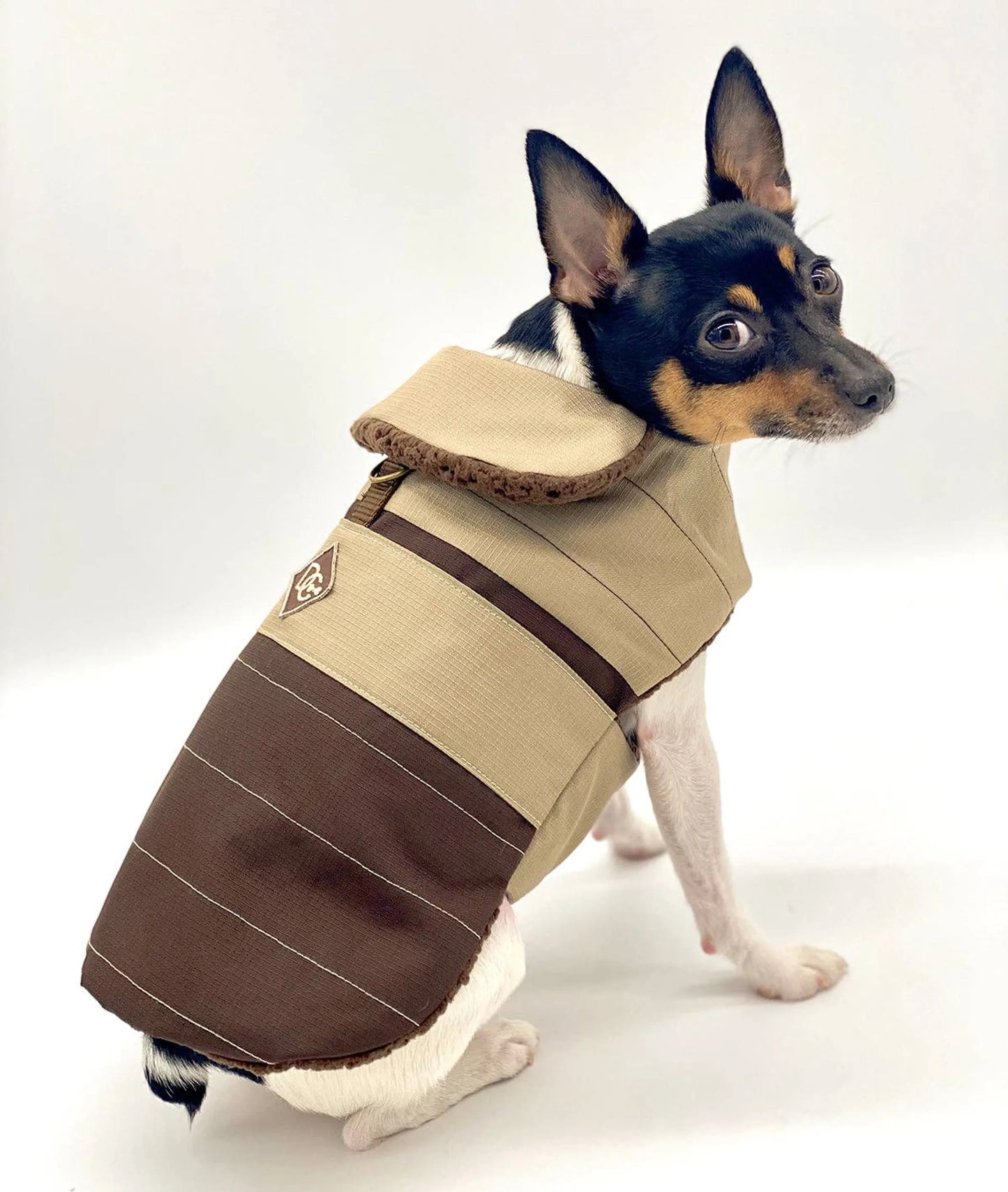 DoggieCoutureNY Stylish Fleece-Lined Pet Coat