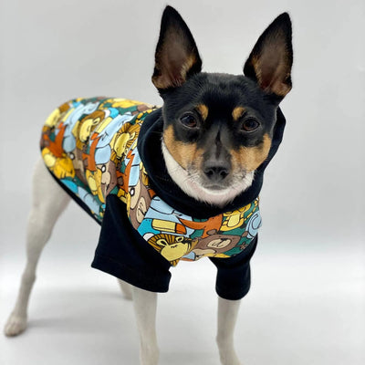 DoggieCoutureNY Zoo Animal Print Dog Hoodie