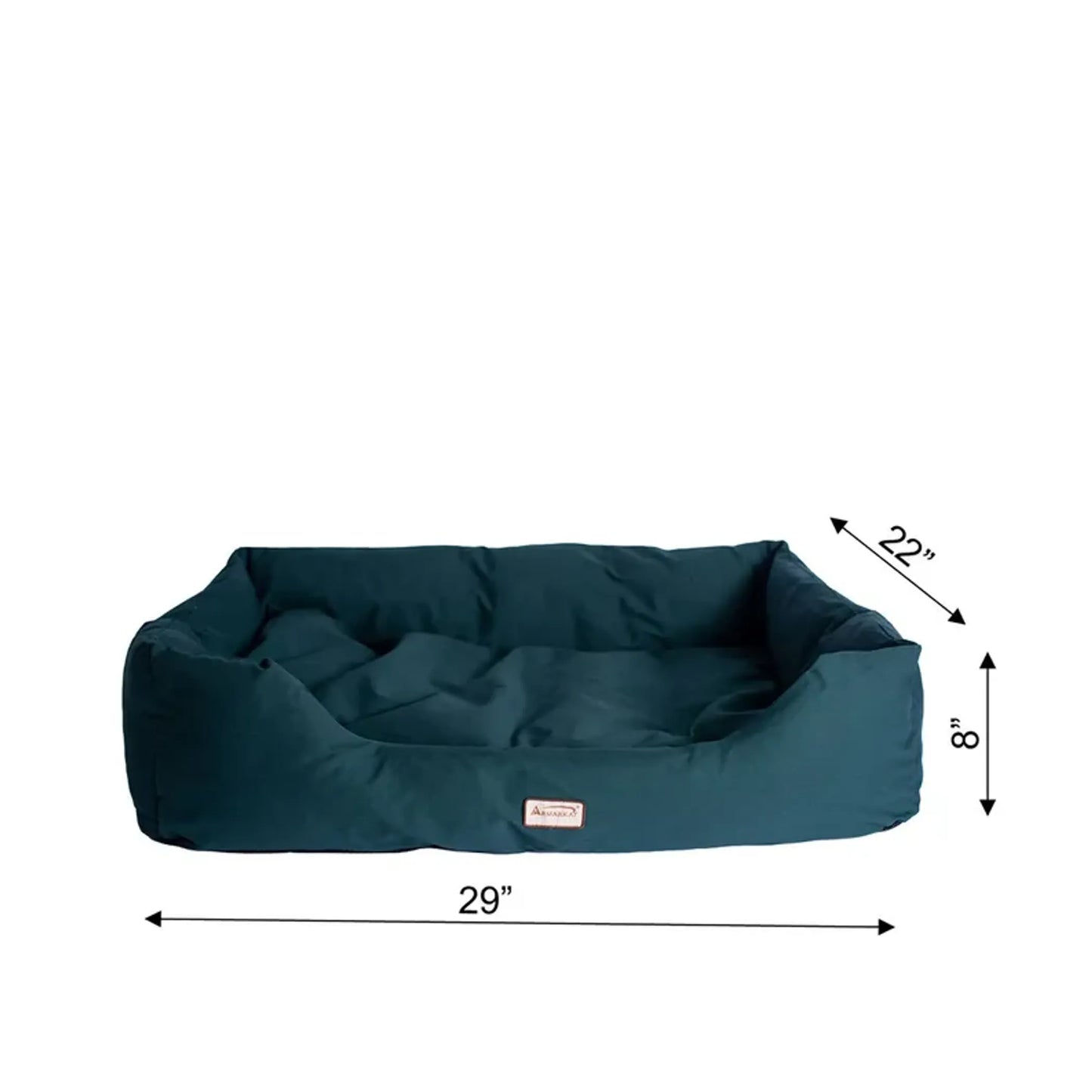Armarkat Bolstered Dog Bed, Anti-Slip Pet Bed, Laurel Green - Your Pet Connection
