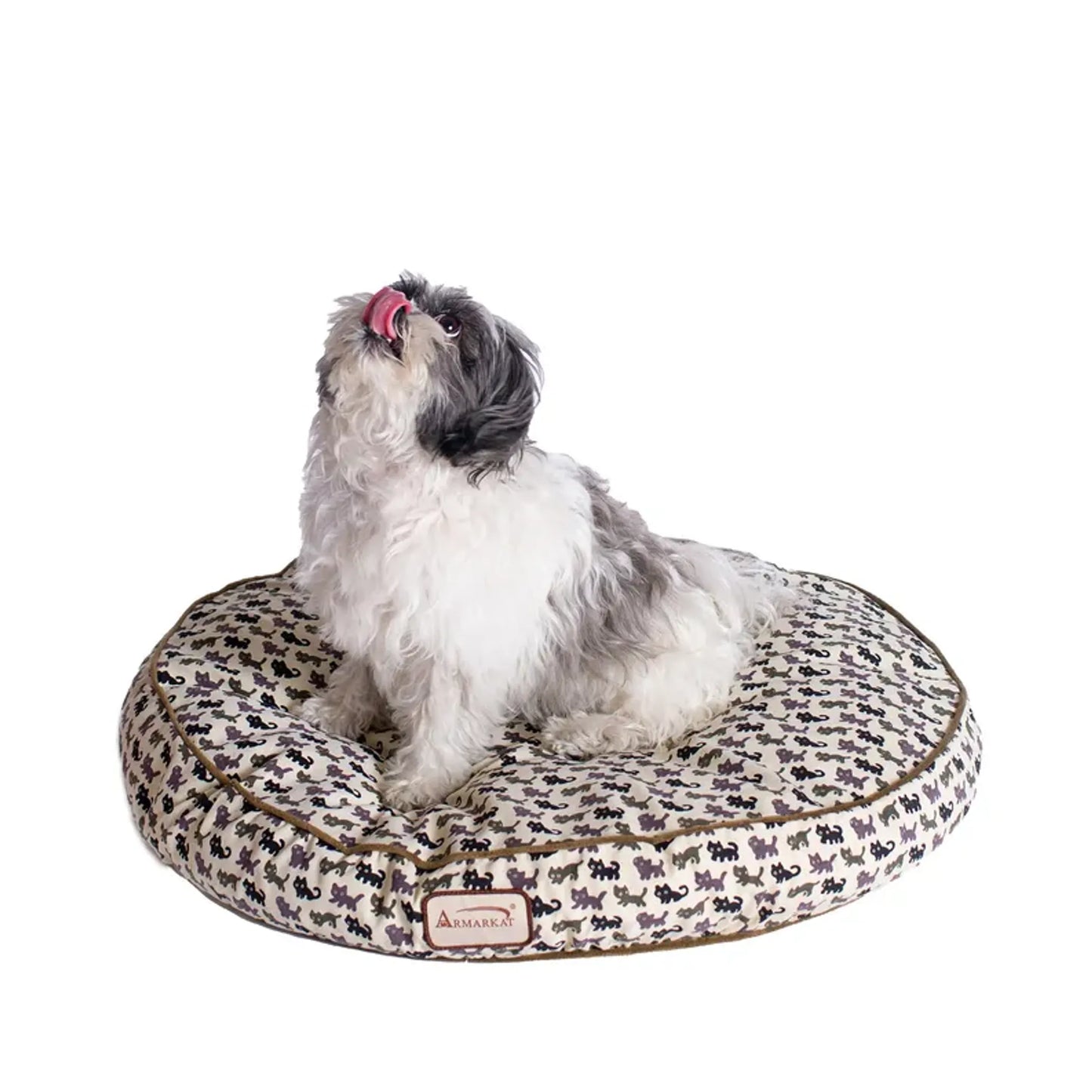 AeroMark Armarkat Cozy Small Pet Bed 23" Round