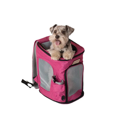 Armarkat PC301P Pets Backpack Pet Carrier In Pk and Gy Combo - Your Pet Connection