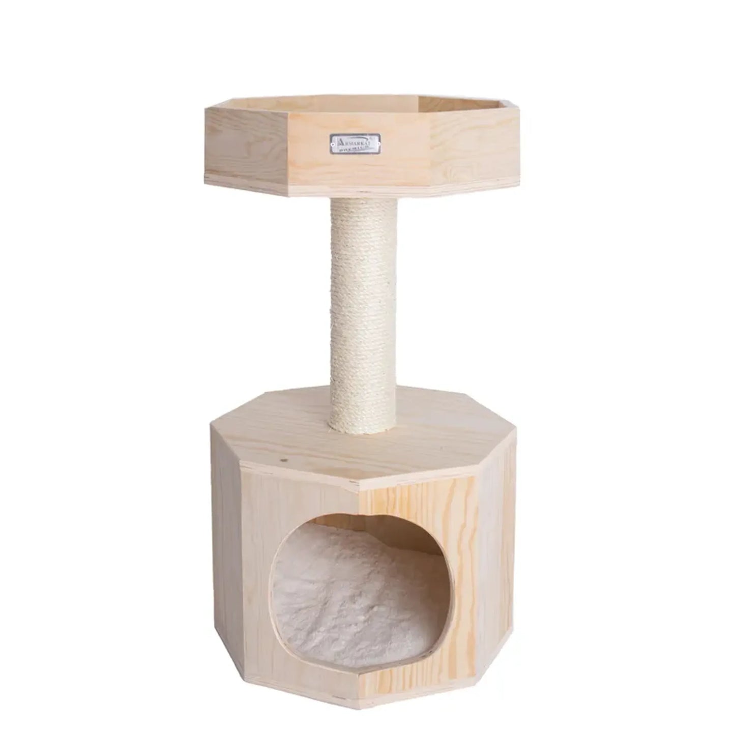 Armarkat Premium Scots Pine 29" Cat Tree W Perch and Condo - Your Pet Connection
