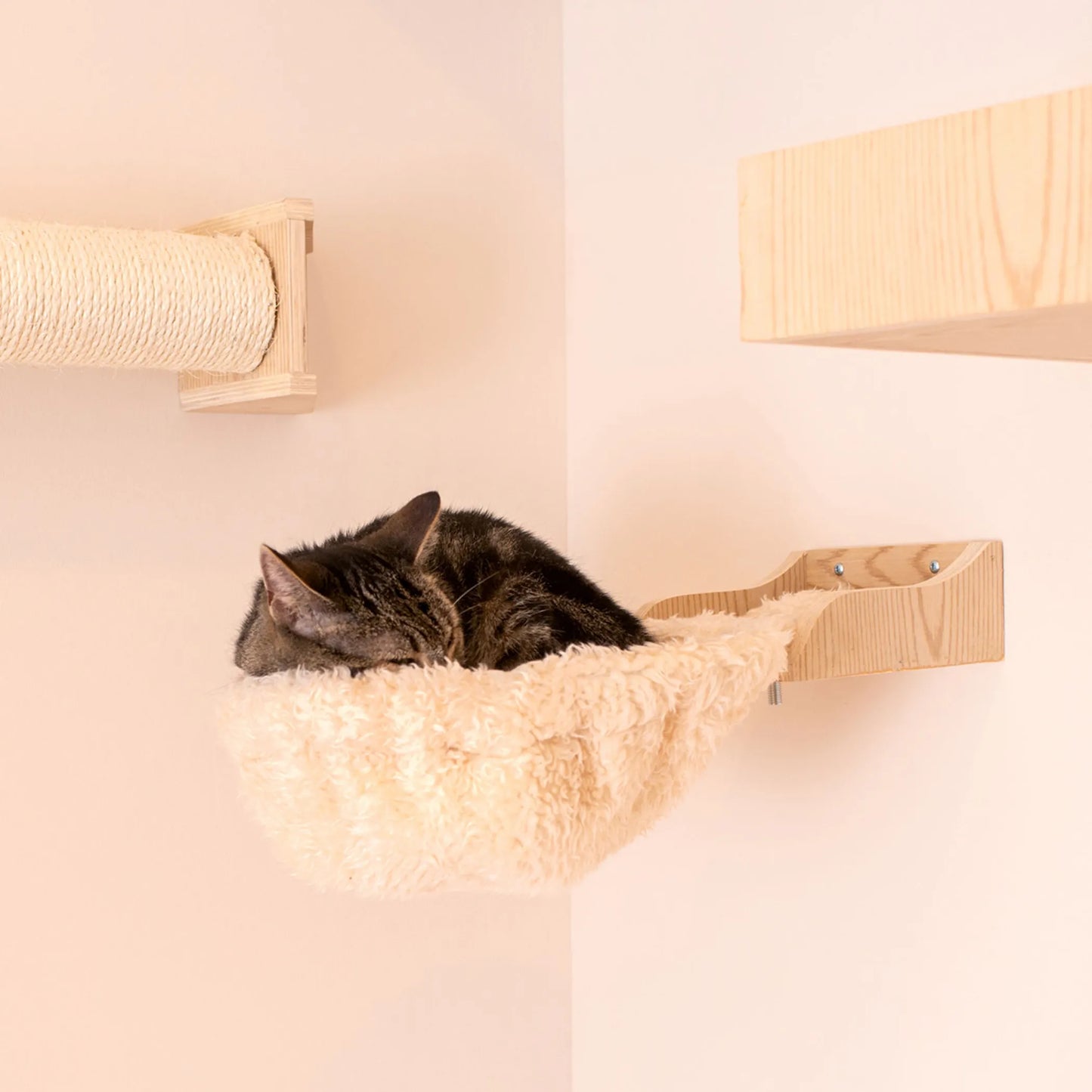 Wall Series: Tree W1907B W Condo, Perch And Soft Perch - Your Pet Connection