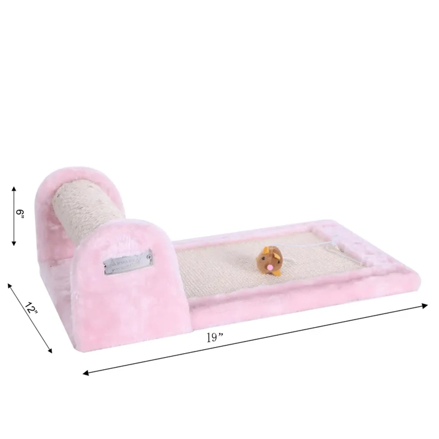 Armarkat RollIng Cat Scratcher Toy, Sisal Board for Cats - Your Pet Connection