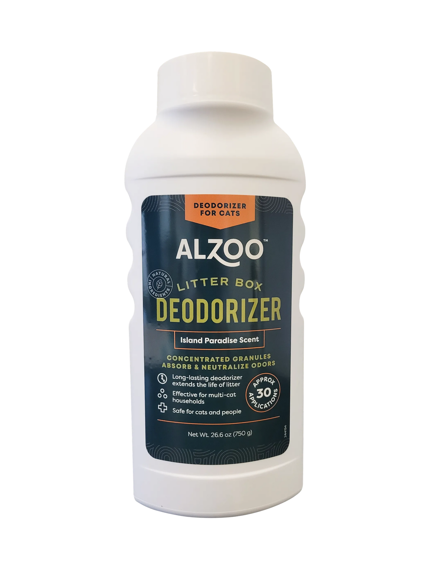 ALZOO Eco-Friendly Cat Litter Odor Neutralizer 26.6 oz