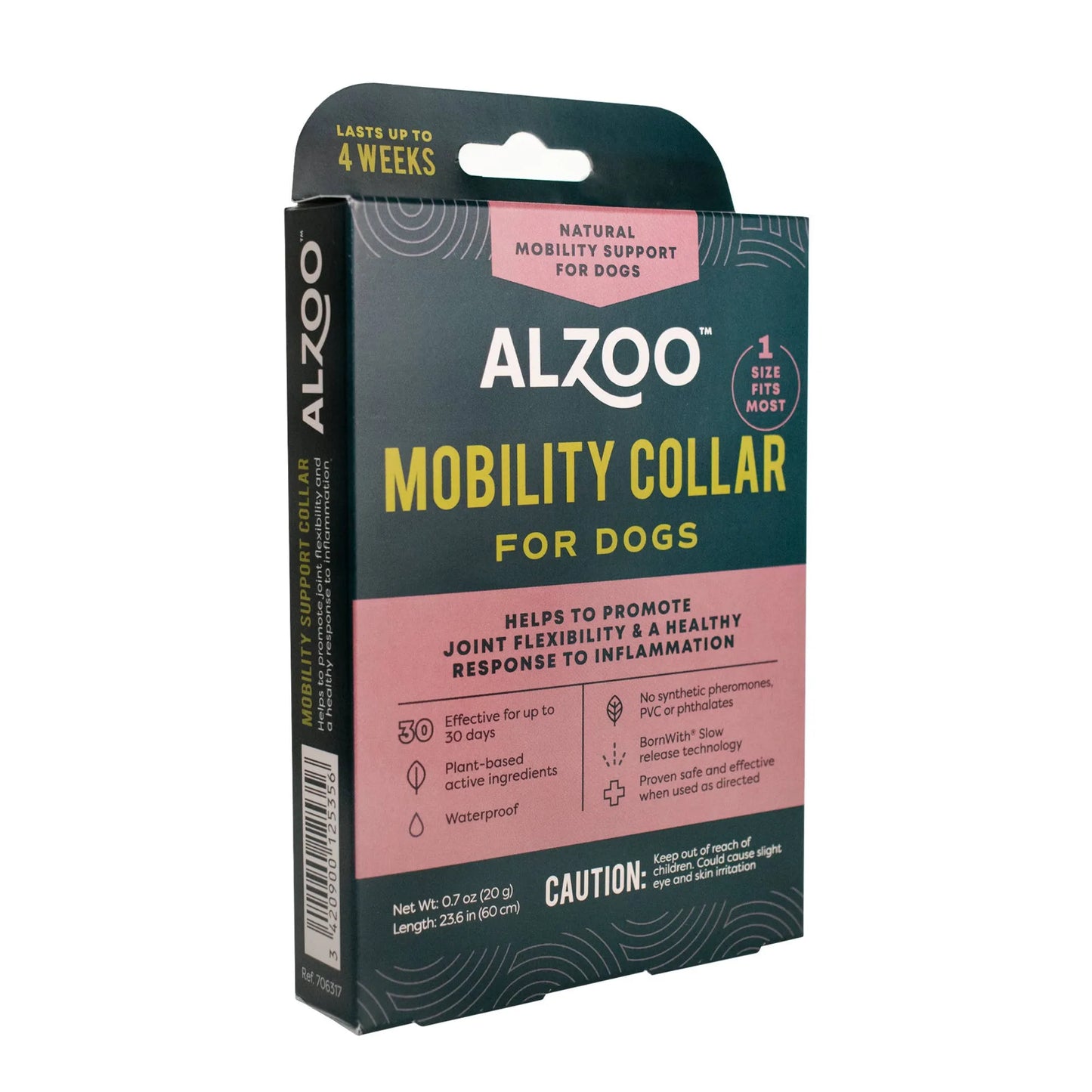 ALZOO Natural Mobility Collar 23.6 in