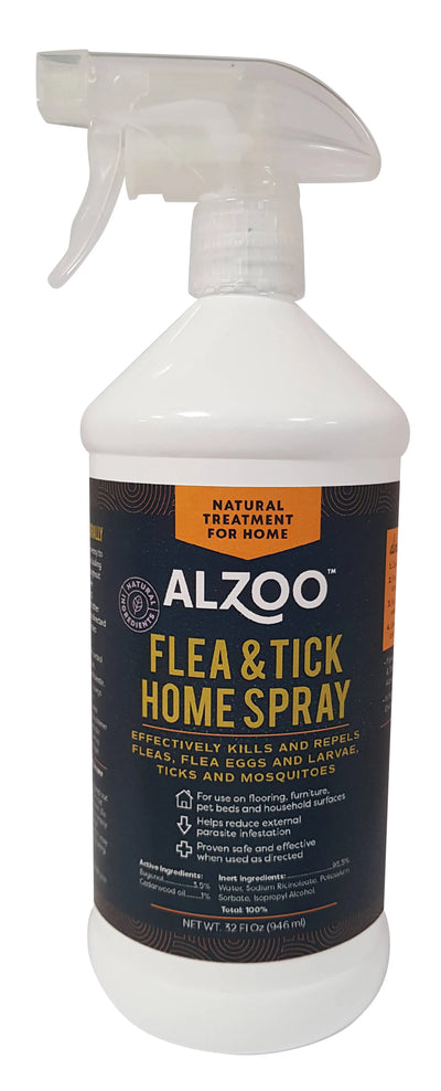 ALZOO Natural Flea & Tick Spray 32oz