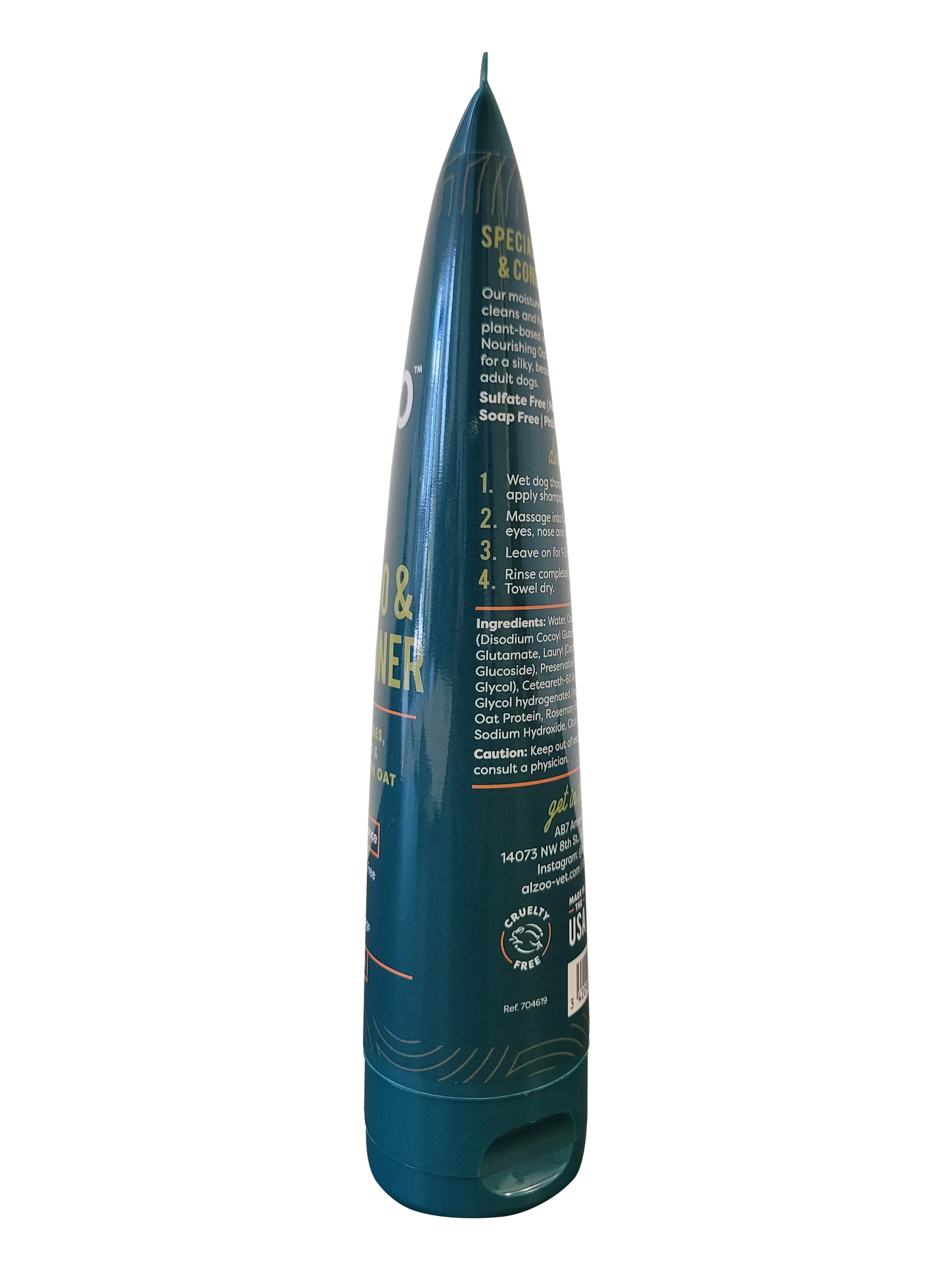 ALZOO Natural Rosemary Scented Dog Shampoo and Conditioner