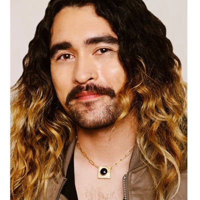 Infinity Moon Necklace in Gold - Your Pet Connection