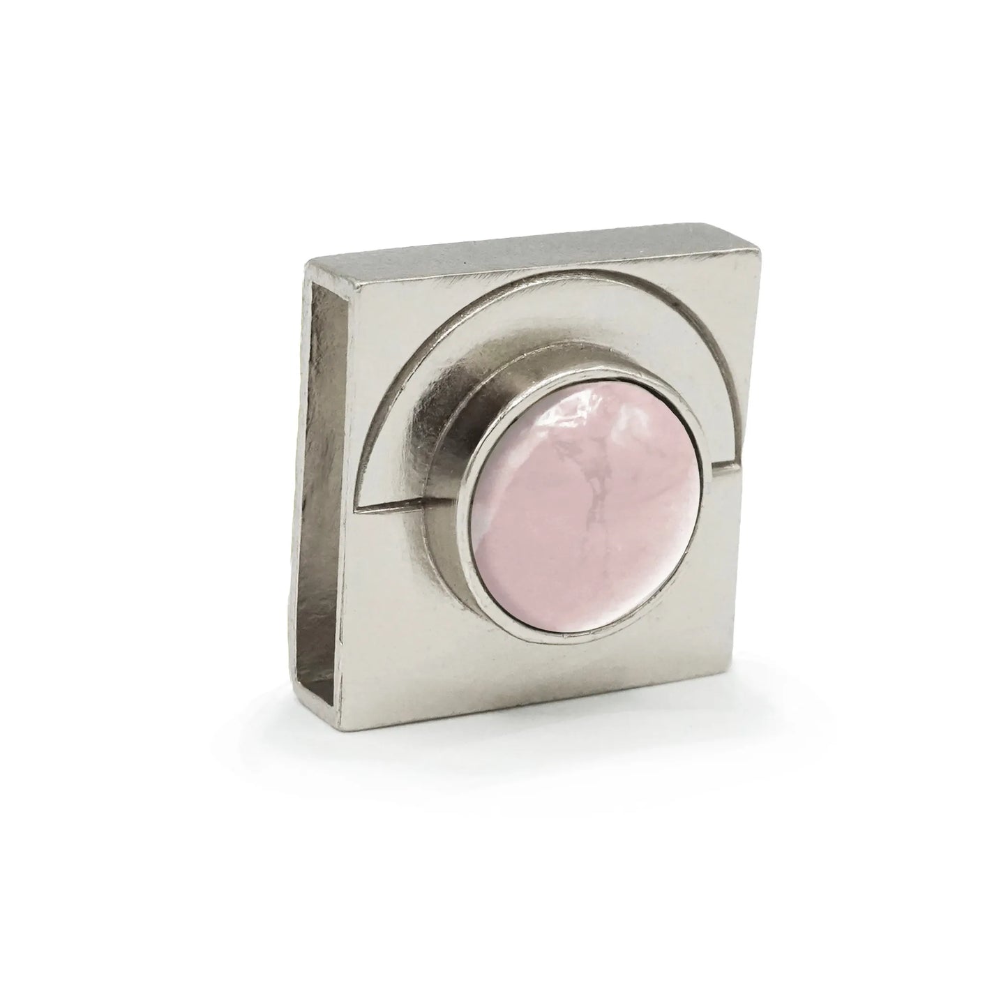 Rose Quartz Moon Charm - Your Pet Connection