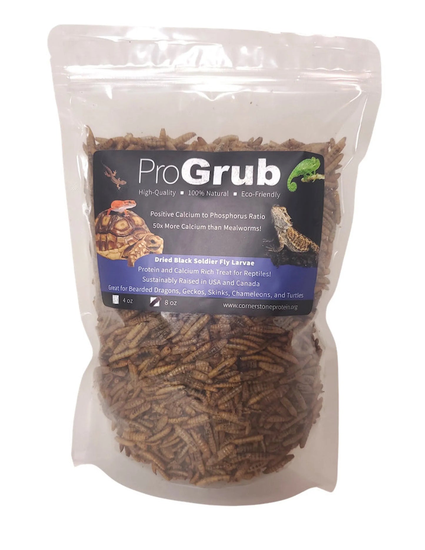 Dried Black Soldier Fly Larvae - Your Pet Connection