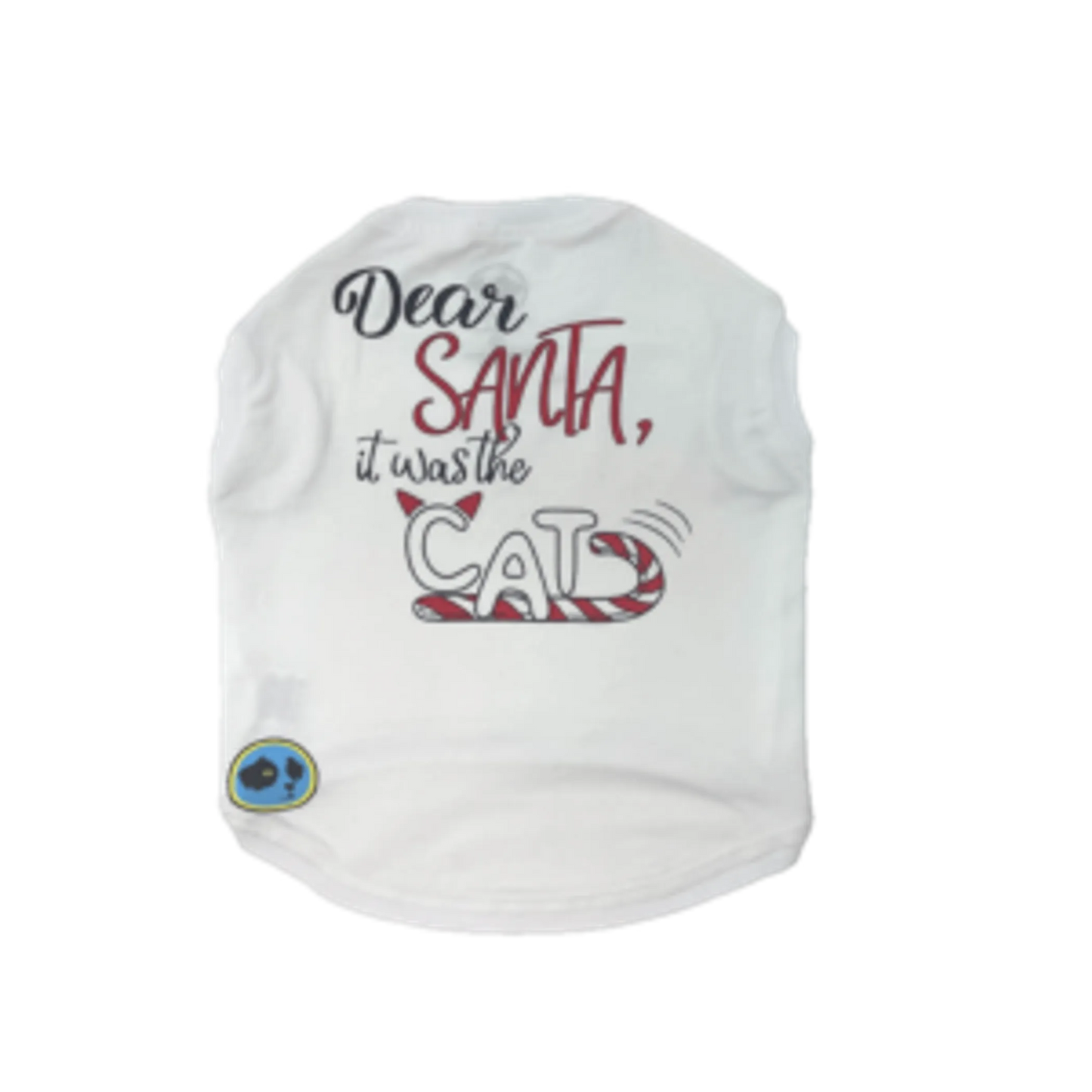 Dear Santa/Cat Tee - Your Pet Connection