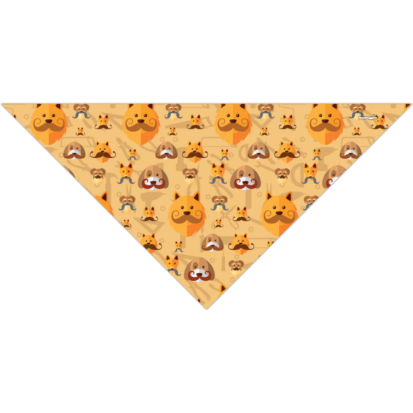 Bandoggies Festive Microfiber Dog Bandanas One-Size-Fits-Most