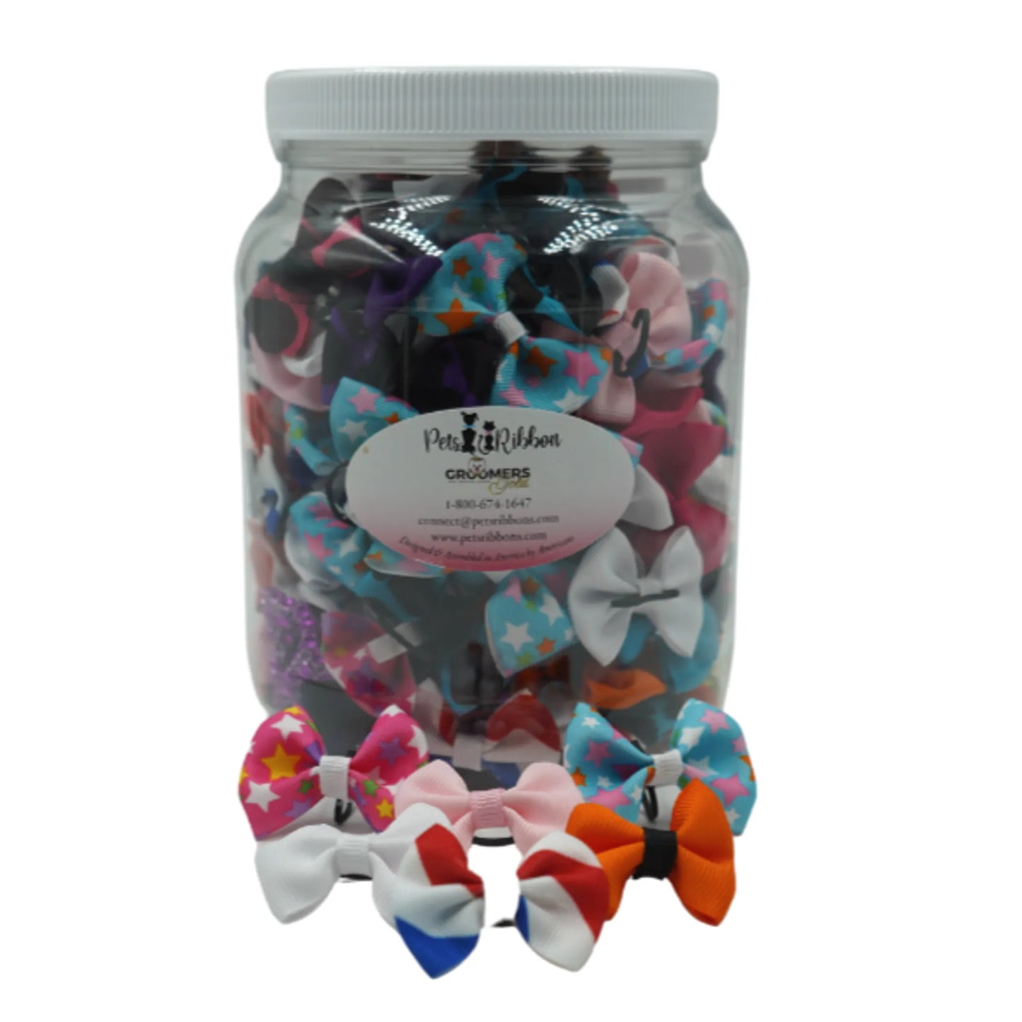 Pets Ribbons Chic Pet Bows 1.5-inch Collection