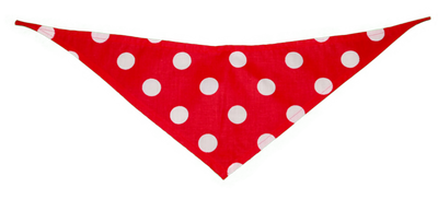 Pets Ribbons Polka Dot Pet Bandana One Size