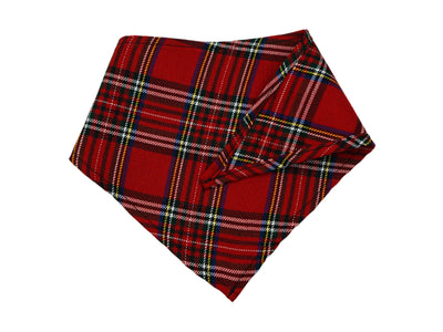 Pets Ribbons Plaid Bandana Adjustable Pet Accessory