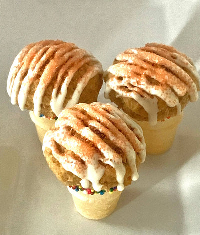 The Blue Cerebus Dog Bakery Cinnamon Carrot Cake Ball Large