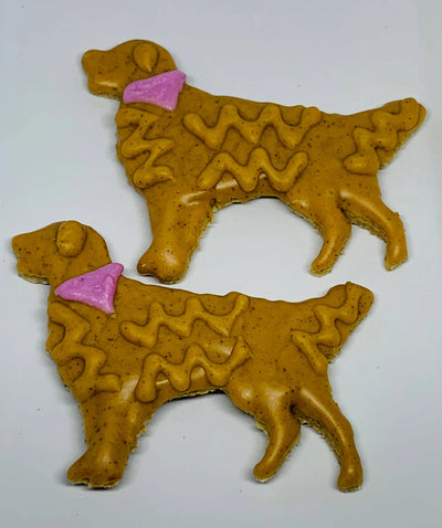 The Blue Cerebus Dog Bakery Golden Retriever Cookies - 12 Pack
