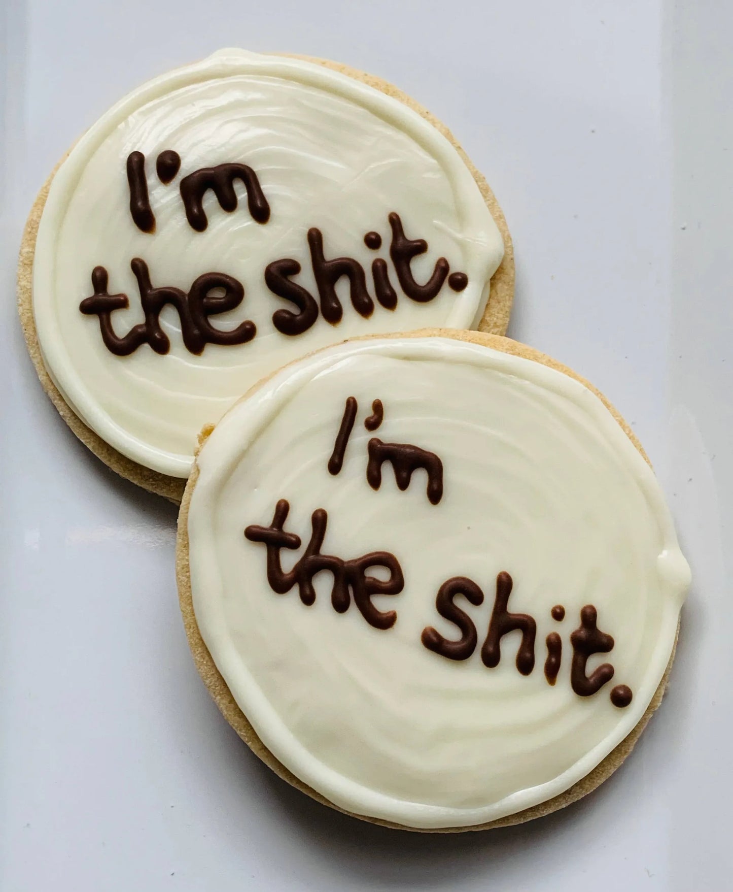 The Blue Cerebus Dog Bakery Vanilla Cookie with Attitude