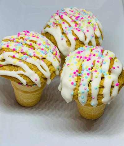 The Blue Cerebus Dog Bakery Cinnamon Honey Cake Balls Large