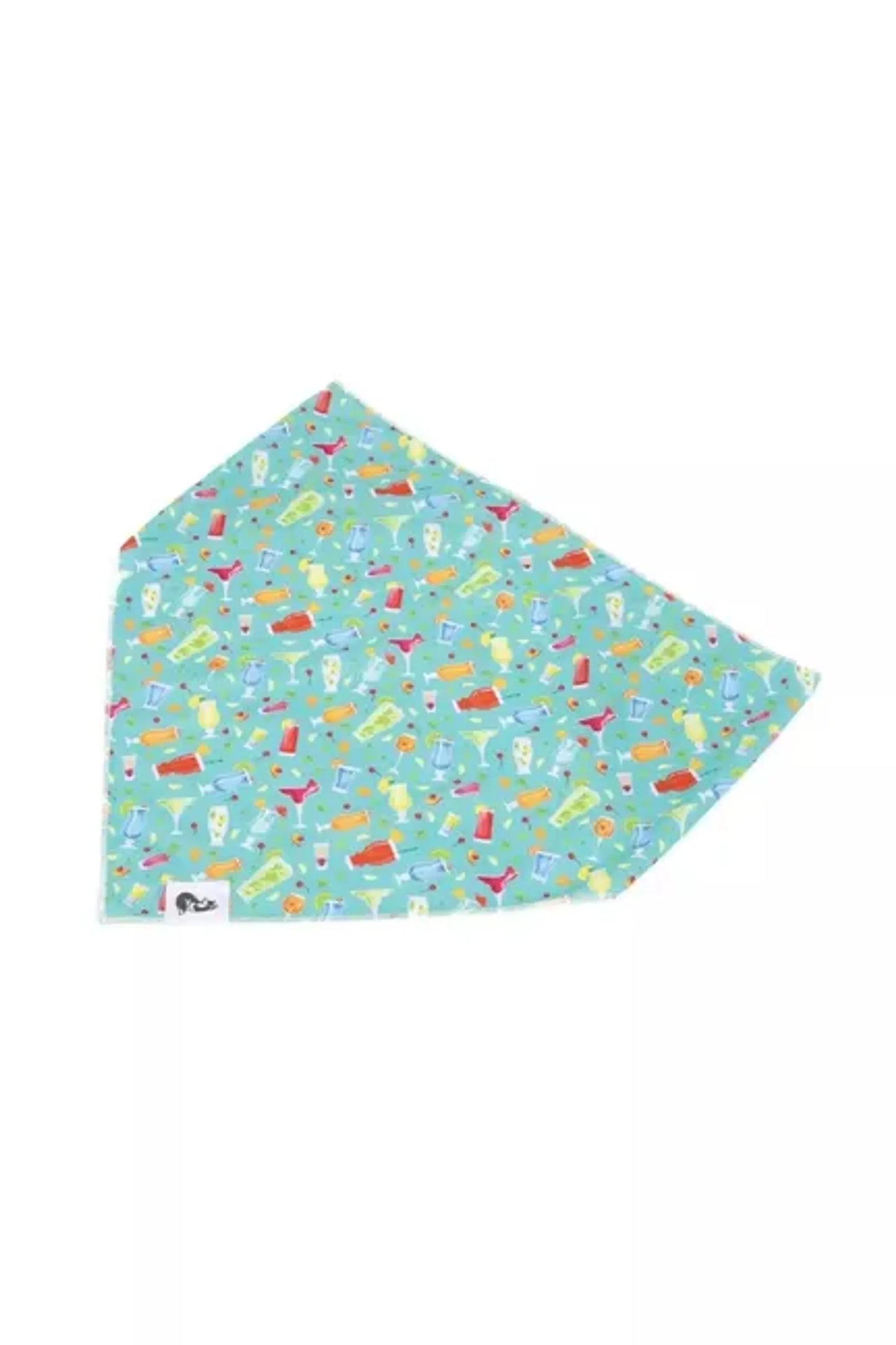 Seaside Sips Dog Bandana & Matching Keychain - Your Pet Connection