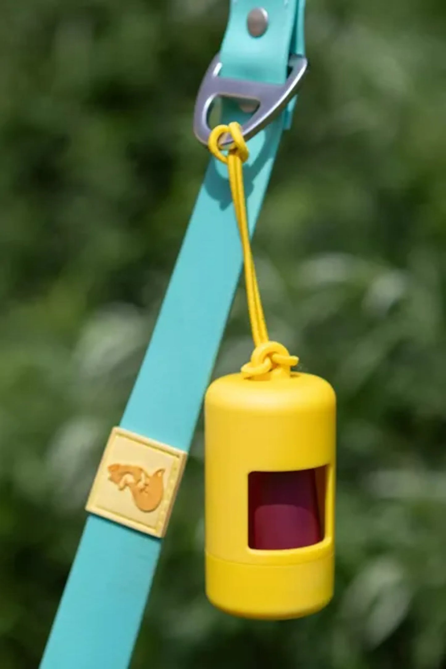 Sun Kissed Yellow Waste Bag Dispenser - Your Pet Connection