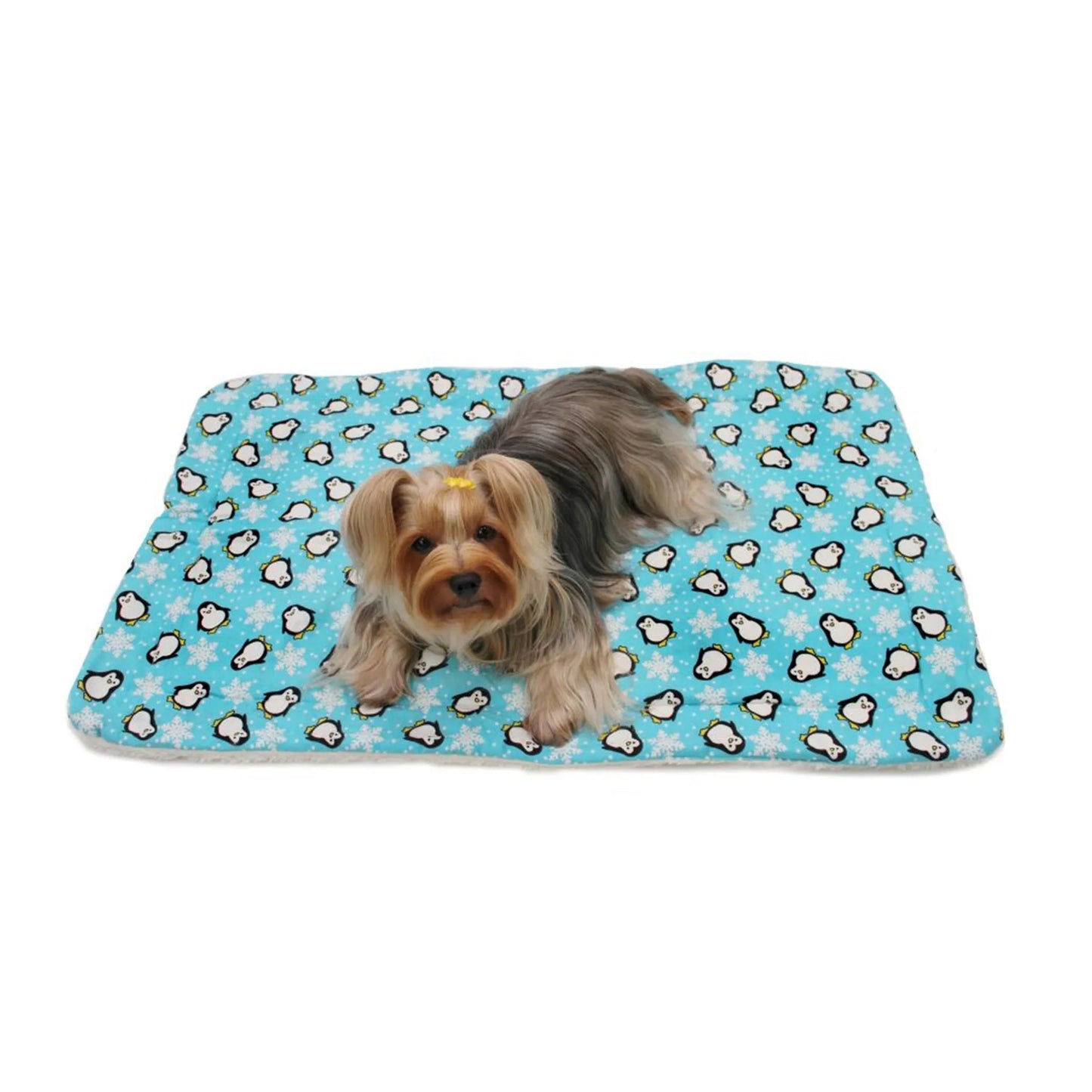 Penguins & Snowflakes Flannel/Ultra-Plush Blanket - Your Pet Connection