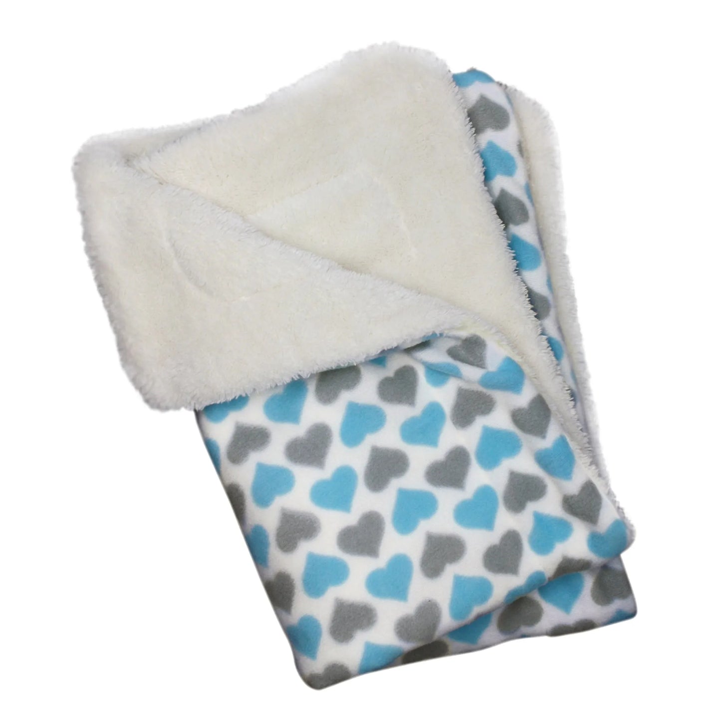 Klippo Pet Inc Blue & Gray Fleece 30x20