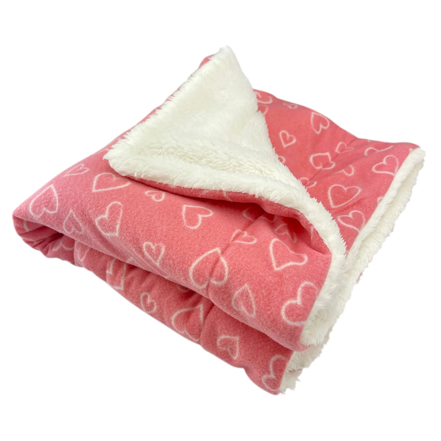 Blush of Love Fleece/Plush Blanket - Your Pet Connection