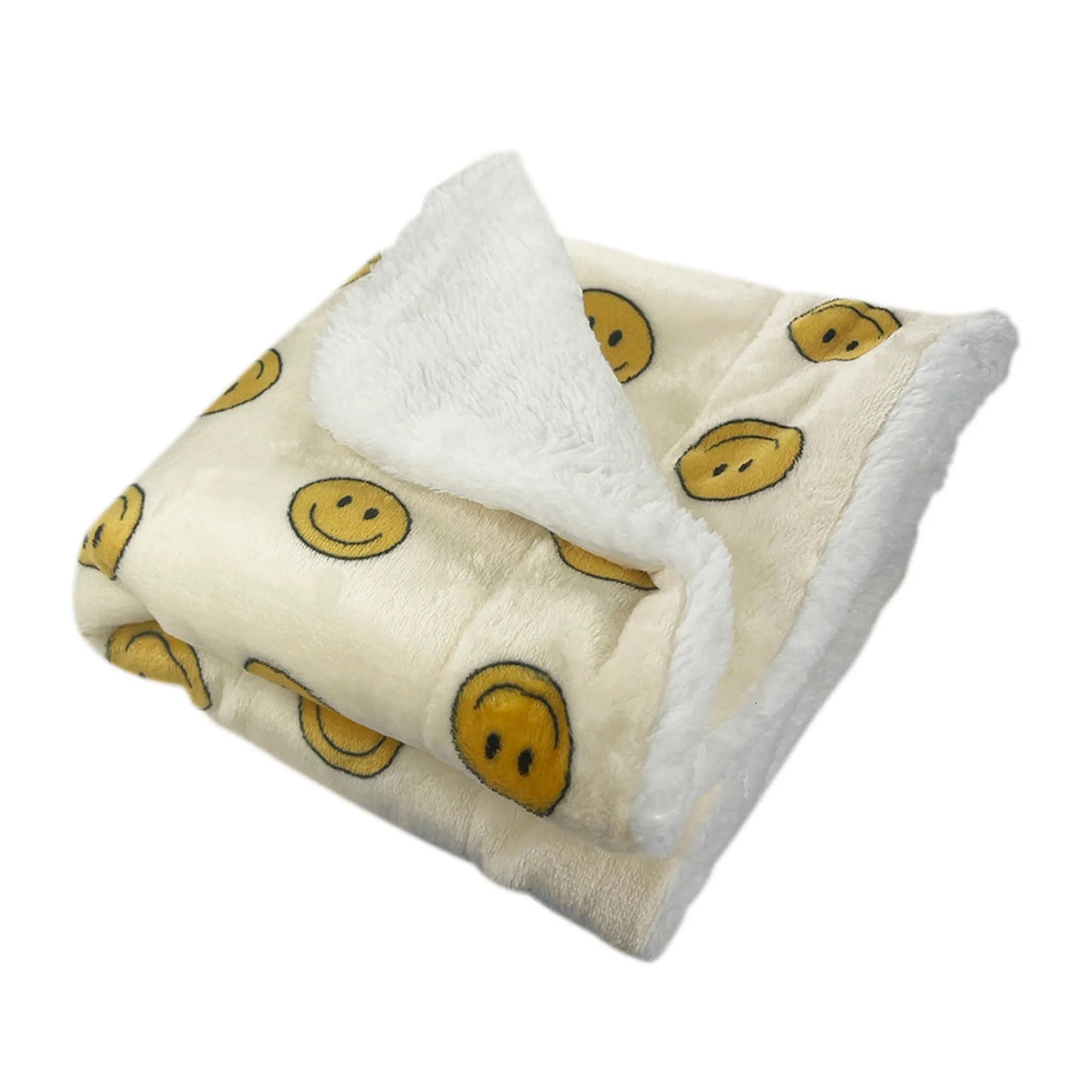 Ultra Plush Happy Face Blanket - Your Pet Connection