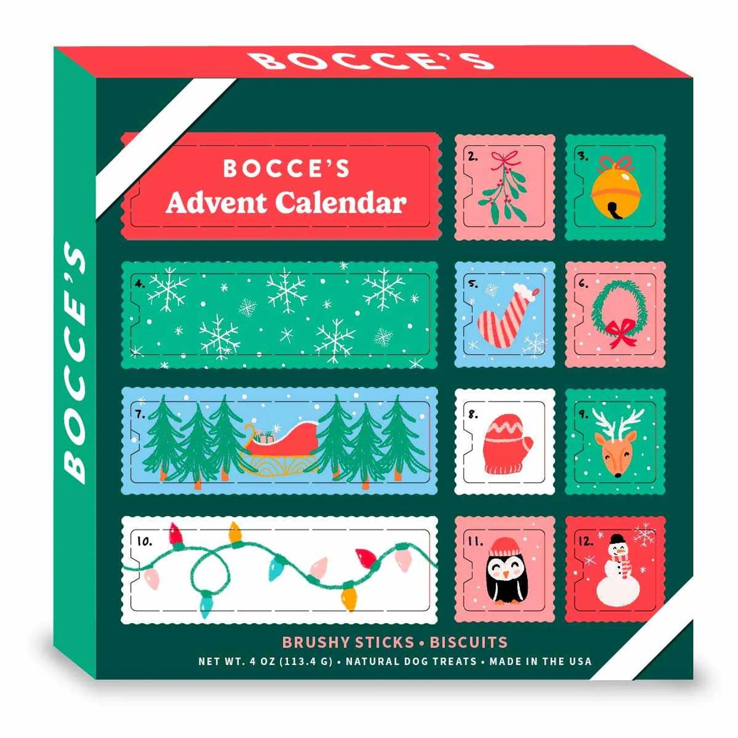 Bocce's Bakery Canine Advent Calendar 4 oz